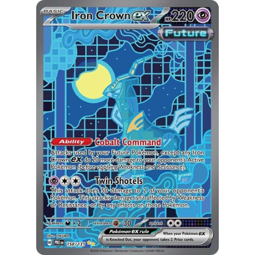 Iron Crown ex 158/131 - Prismatic Evolutions