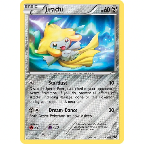 Jirachi XY67 - XY Black Star Promos