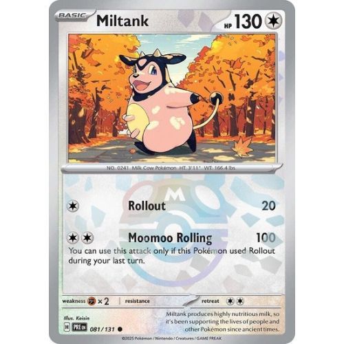 Miltank 081/131 - Prismatic Evolutions / Master Ball