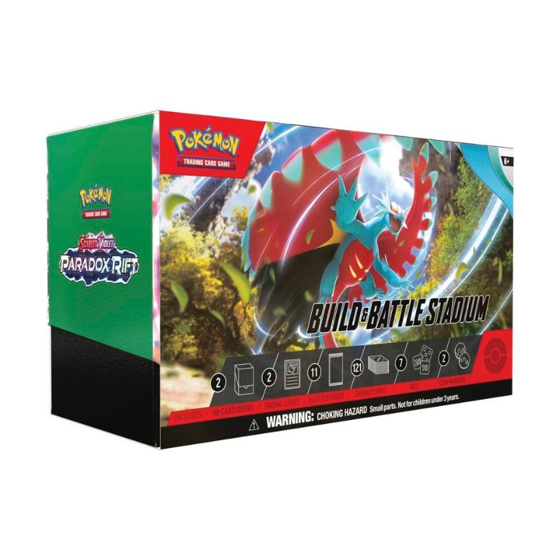 Pokemon TCG - Scarlet & Violet: Paradox Rift  Build & Battle Stadium