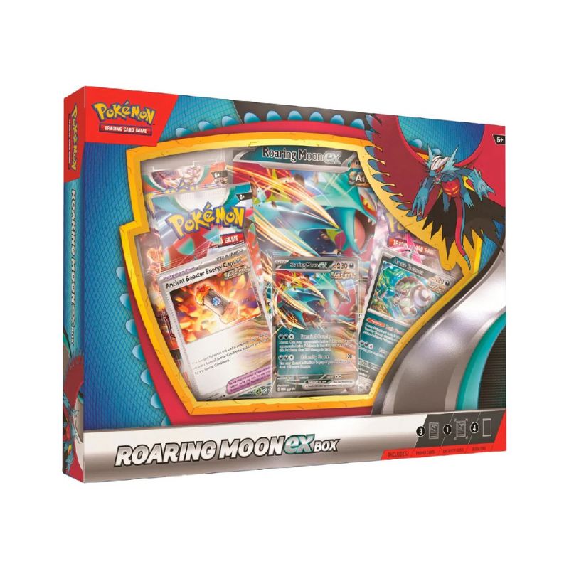 Pokemon TCG - Roaring Moon ex Box
