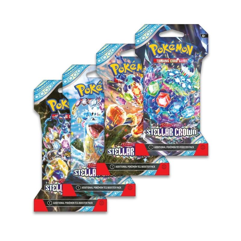 Pokemon TCG - Scarlet & Violet: Stellar Crown Sleeved Booster Pack