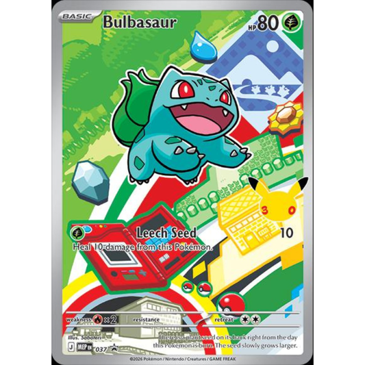 Bulbasaur - MEP 037 - MEP Black Star Promos