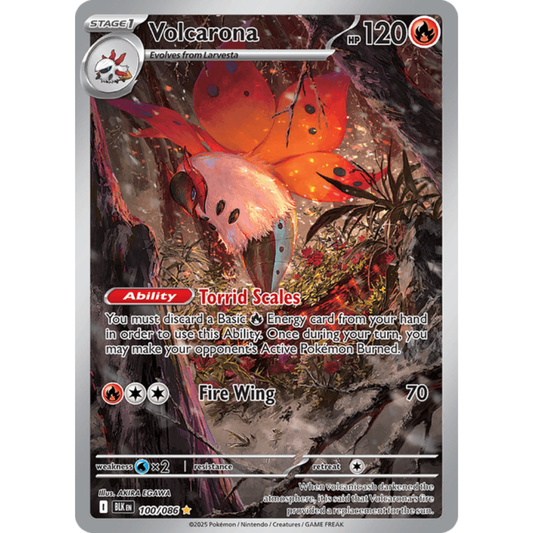 Volcarona 100/086 - Black Bolt