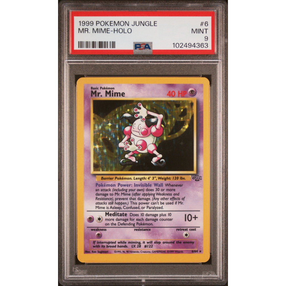 Mr. Mime 9/64- Jungle / PSA 9
