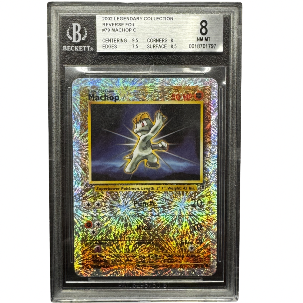 Machop 79/110 - Legendary Collection / BGS 8