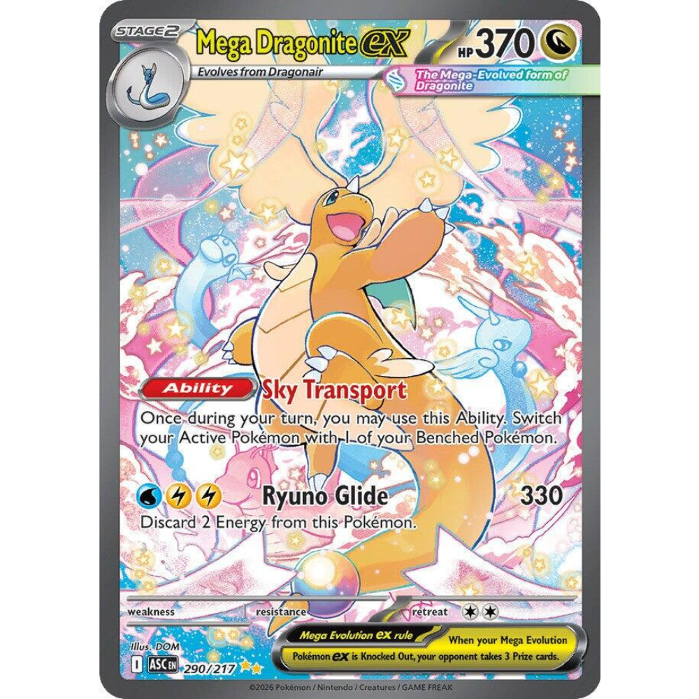 Mega Dragonite ex 290/217 - Ascended Heroes
