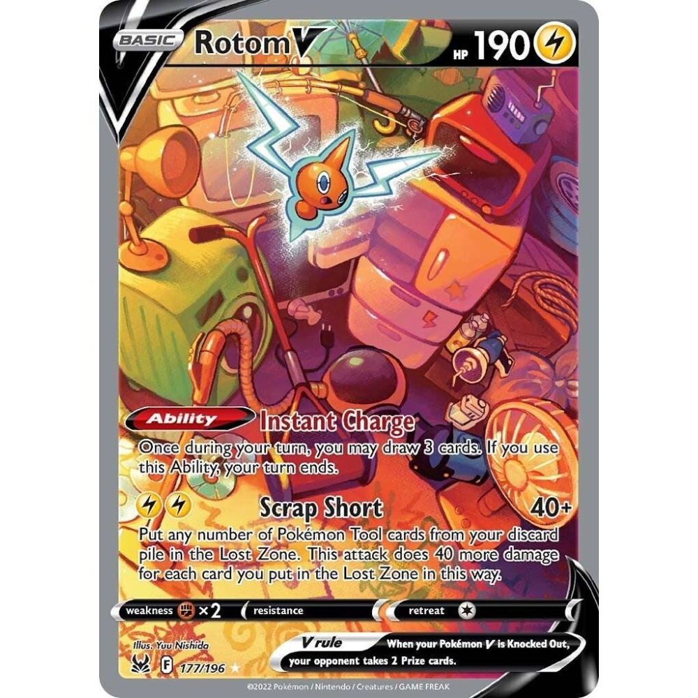 Rotom V 177/196 - Lost Origin