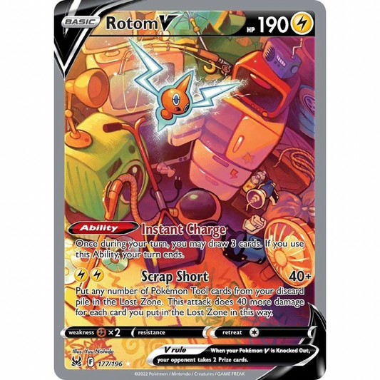 Rotom V 177/196 - Lost Origin