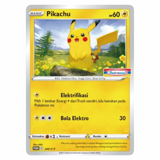 Pikachu 240/S-P - Indonesia Exclusive Promo