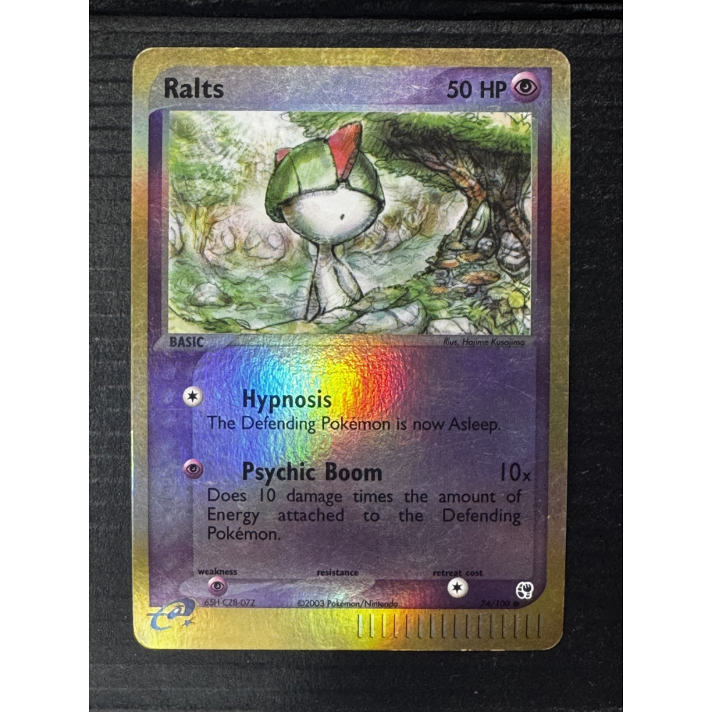 Ralts 74/100 - EX Sandstorm / Reverse