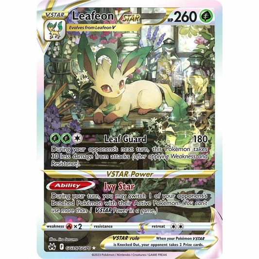 Leafeon VSTAR GG35/GG70 - Crown Zenith