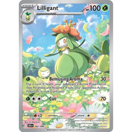 Lilligant - 092/086 - Black Bolt