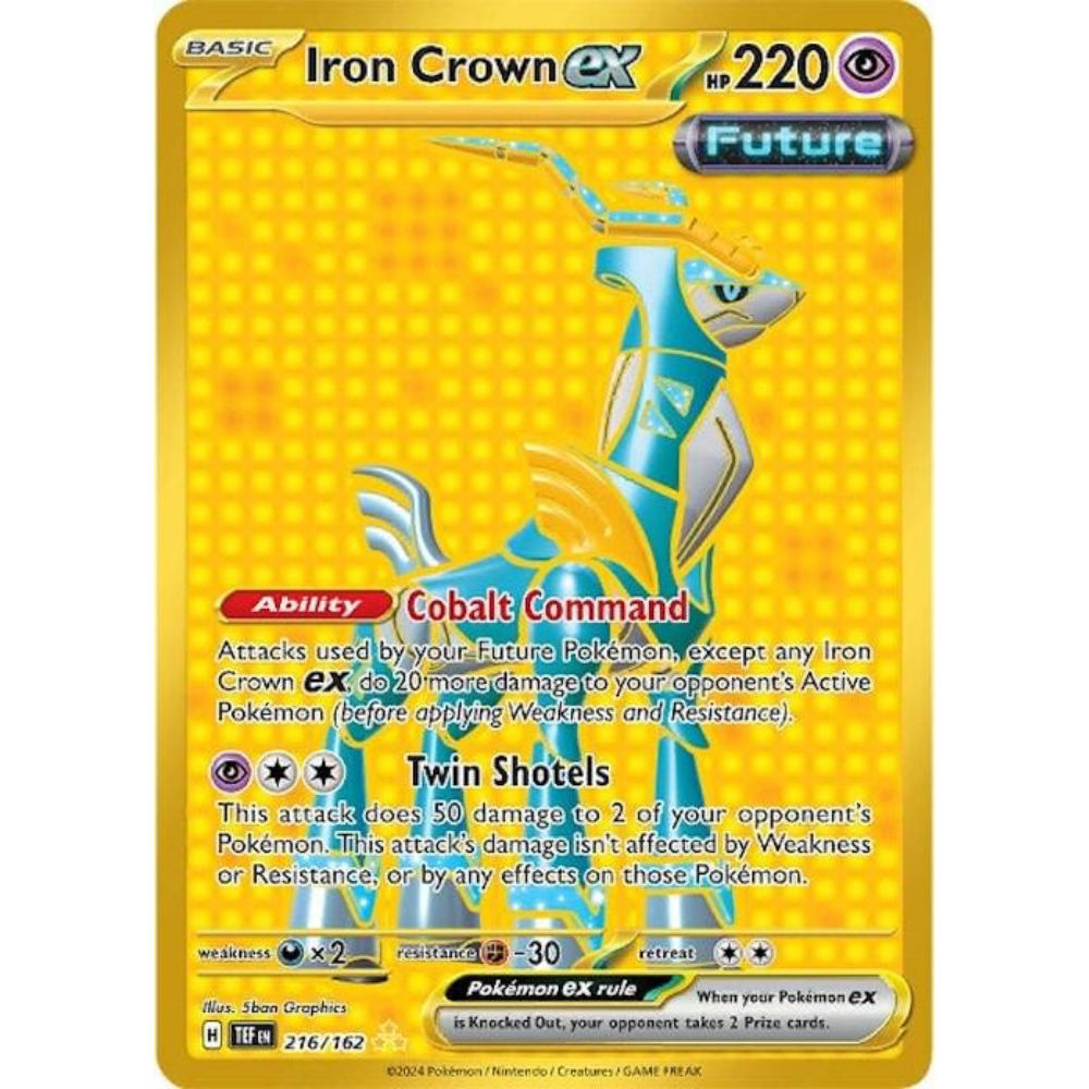 Iron Crown ex - 216/162 - Temporal Forces