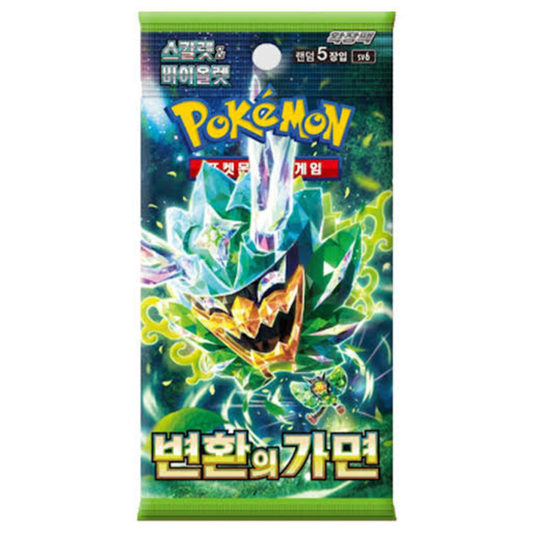 Pokémon TCG - Mask of Change sv6 Booster Pack - Korean