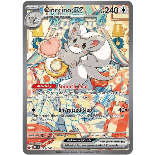 Cinccino ex 119/086 - Chaos Rising