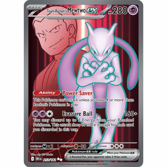Team Rocket's Mewtwo ex 213/182 - Destined Rivals