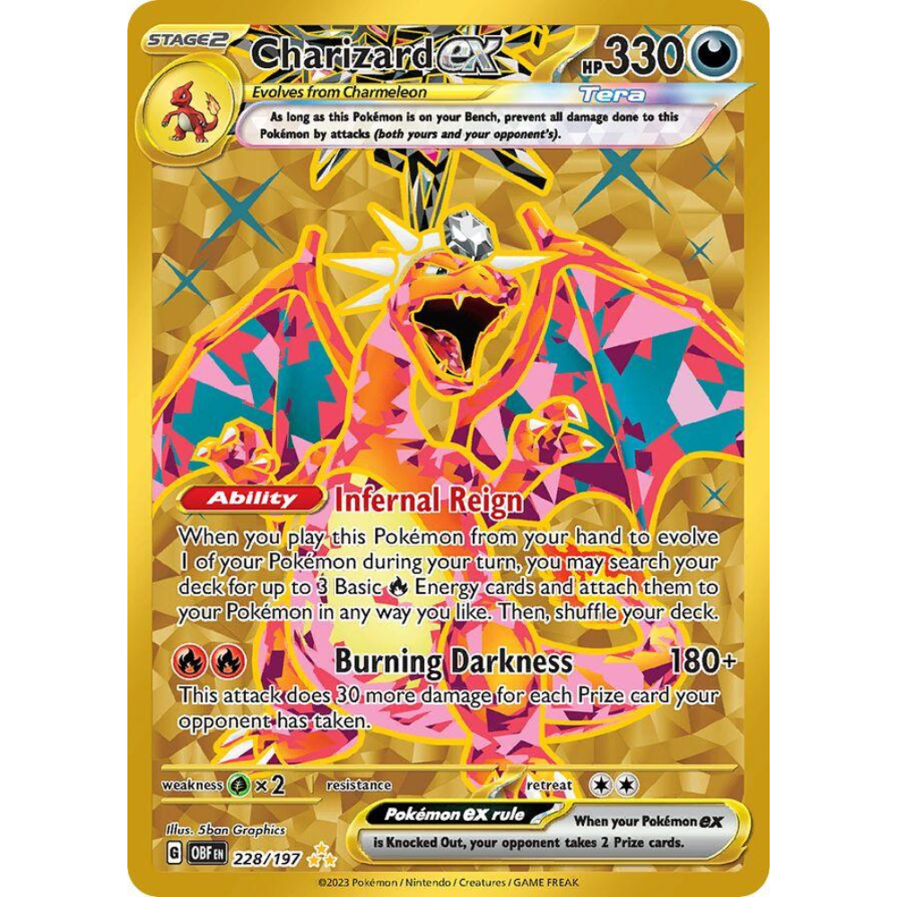 Charizard ex 228/197 - Obsidian Flames
