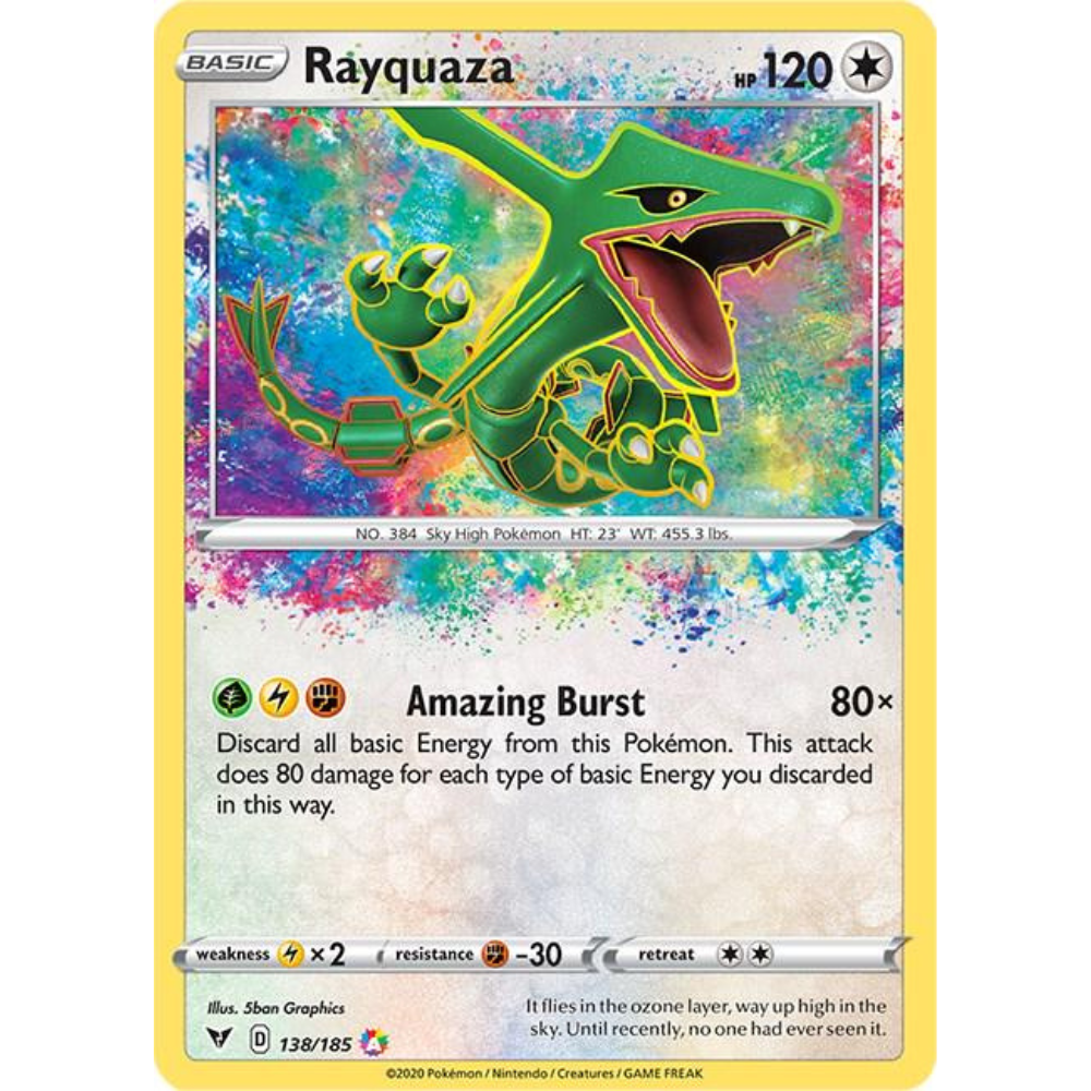 Rayquaza 138/185 - Vivid Voltage