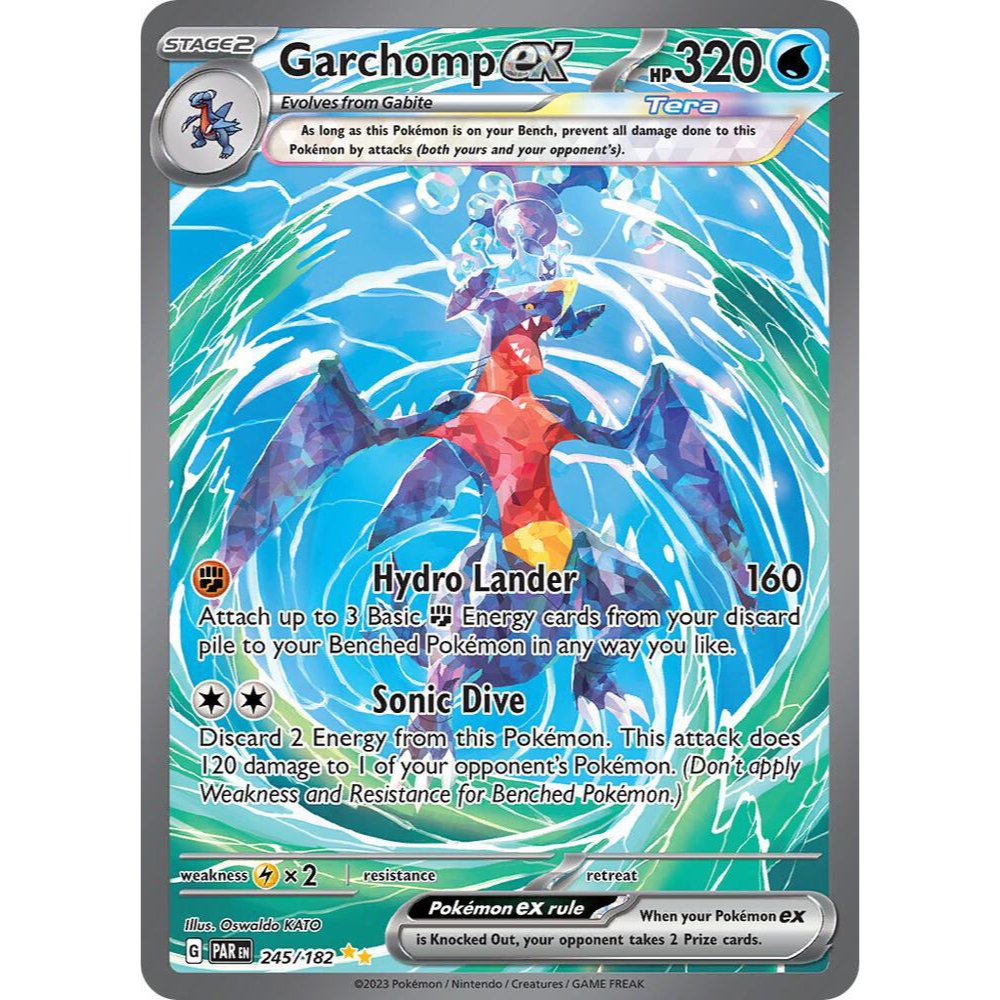 Garchomp ex 245/182 - Paradox Rift