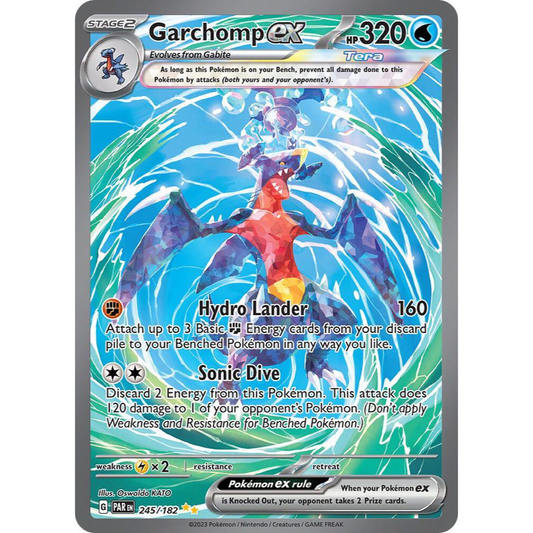 Garchomp ex 245/182 - Paradox Rift