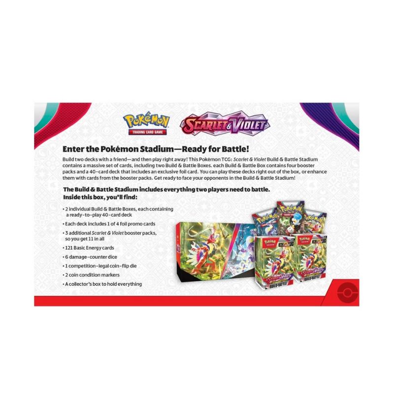 Pokemon TCG - Scarlet & Violet Build & Battle Stadium