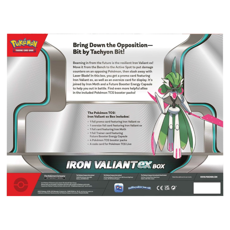 Pokemon TCG - Iron Valiant ex Box