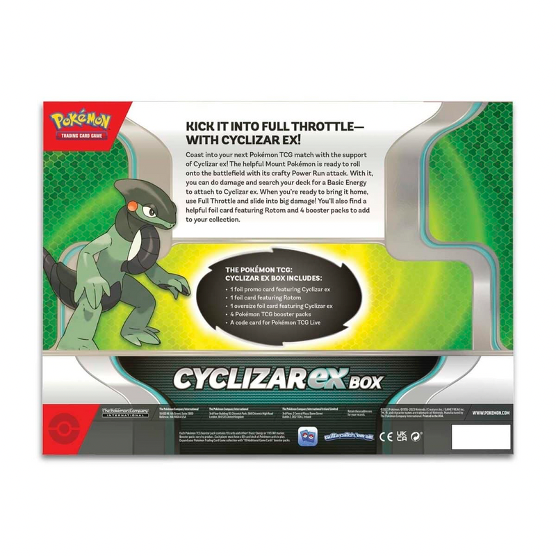 Pokemon TCG - Cyclizar ex Box