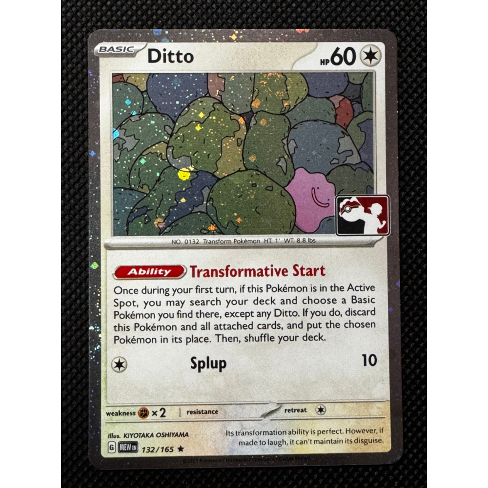 Ditto PPS6 MEW 132 - Play! Pokémon Prize Pack Series Six