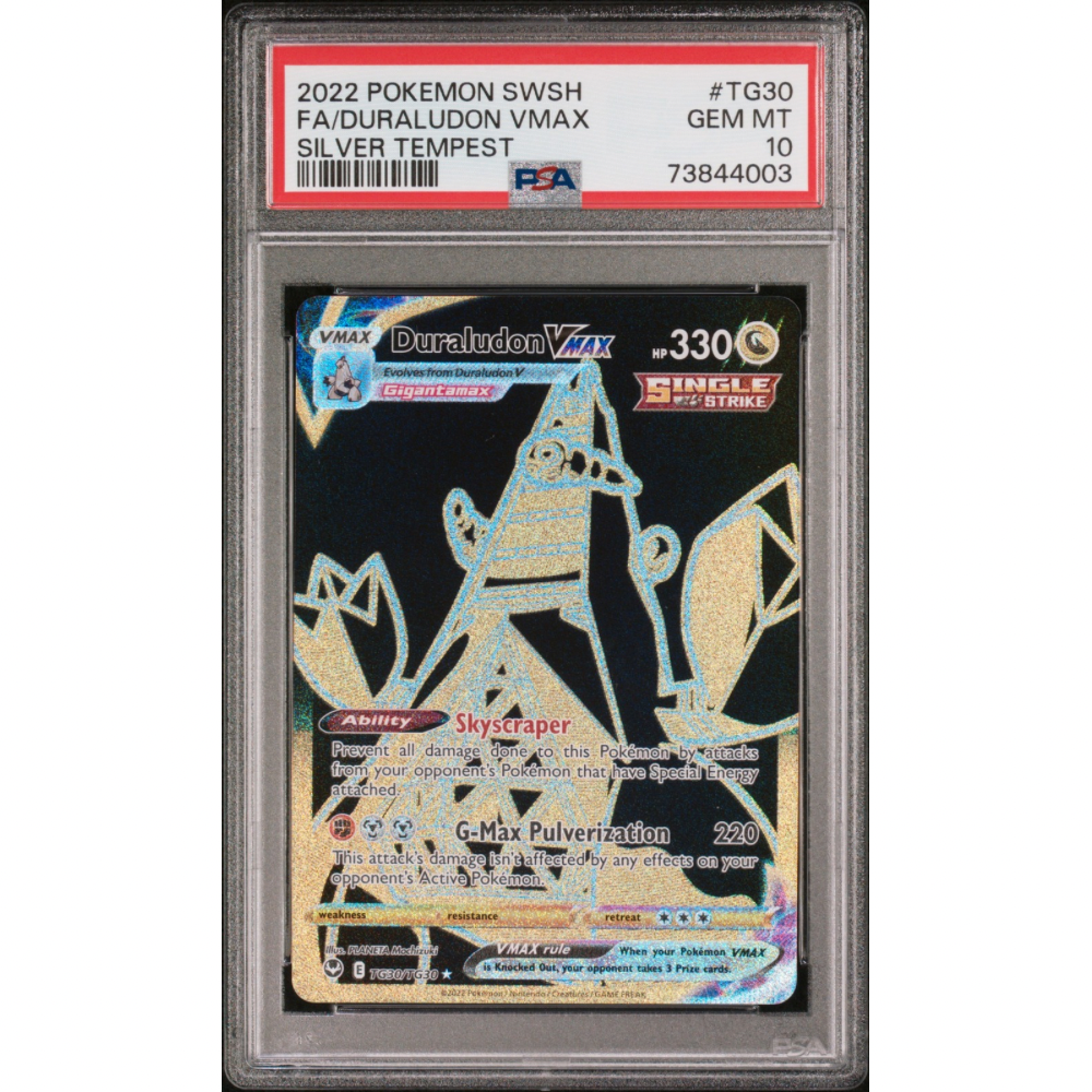 Duraludon VMAX TG30/TG30 - Silver Tempest / PSA 10