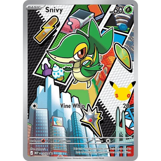 Snivy MEP 049 - MEP Black Star Promos