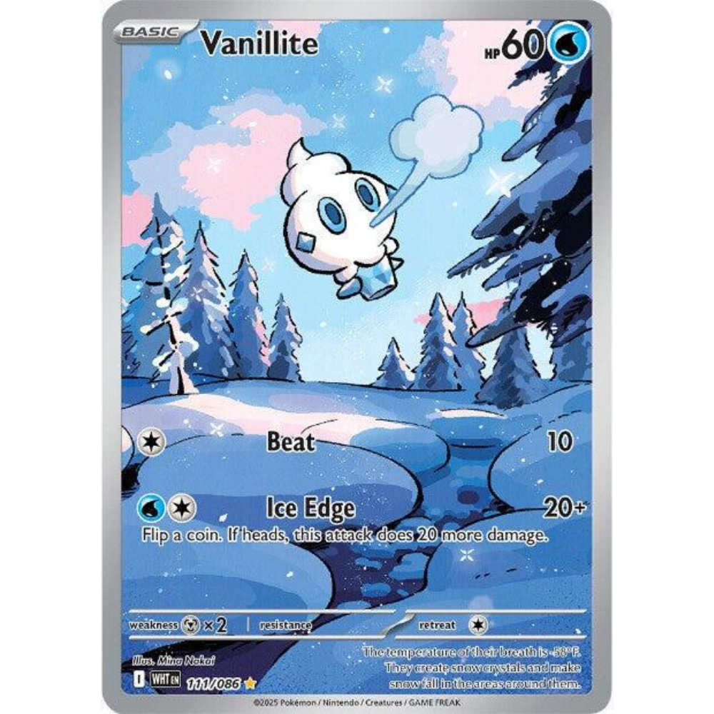 Vanillite 111/086 - White Flare