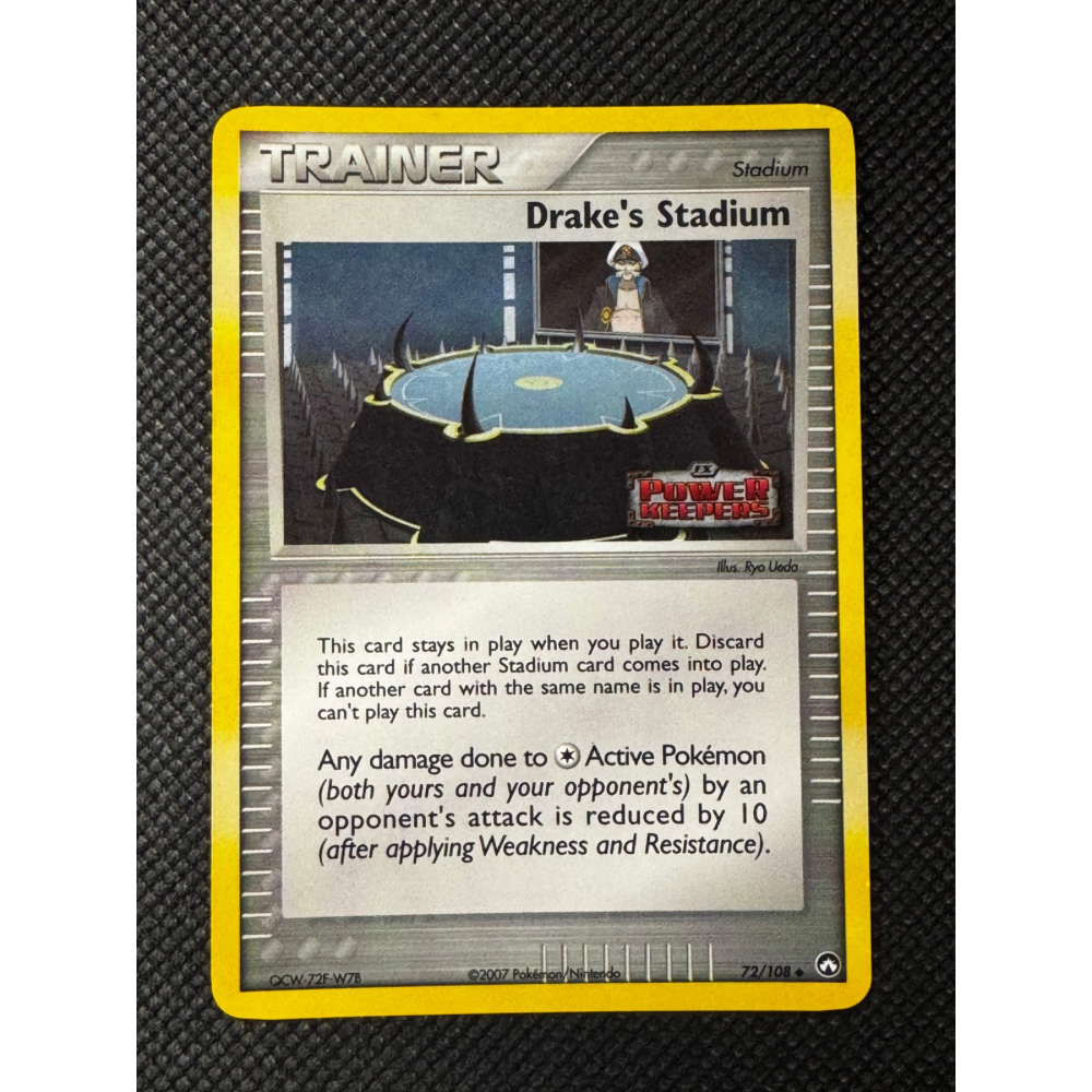 Drake's Stadium 72/108 - EX Power Keepers / Reverse Holo