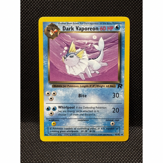 Dark Vaporeon 45/82 - Team Rocket