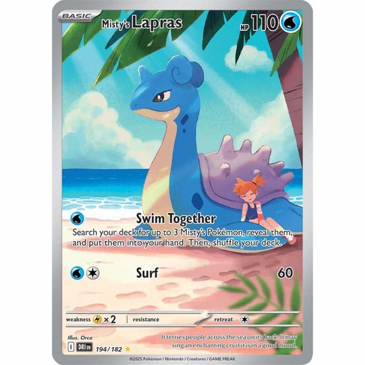Misty's Lapras 194/182 - Destined Rivals