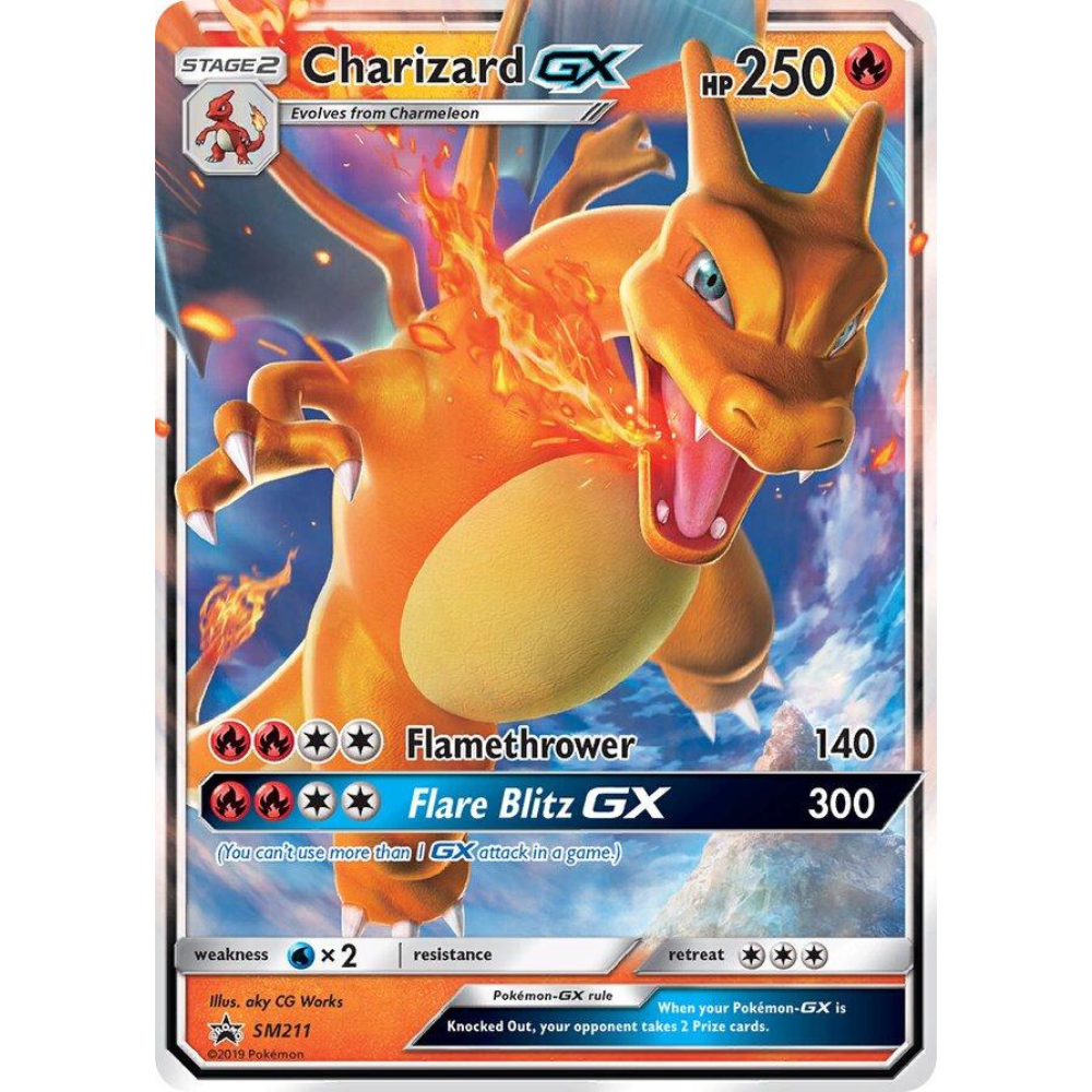 Charizard GX SM 211 - SM Black Star Promos