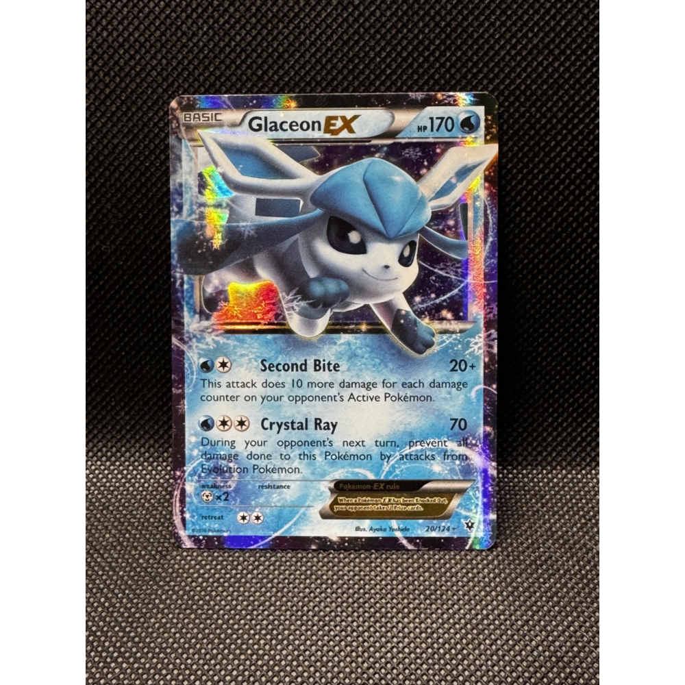 Glaceon EX 20/124 - Fates Collide