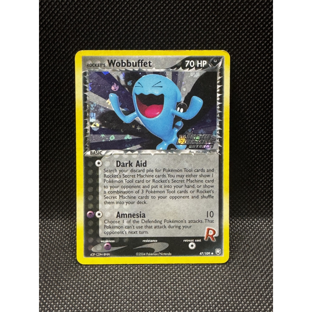 Rocket's Wobbuffet 47/109 - EX Team Rocket Returns / Reverse