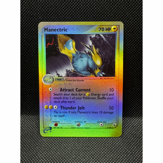 Manectric 9/109 - EX Ruby & Sapphire / Reverse