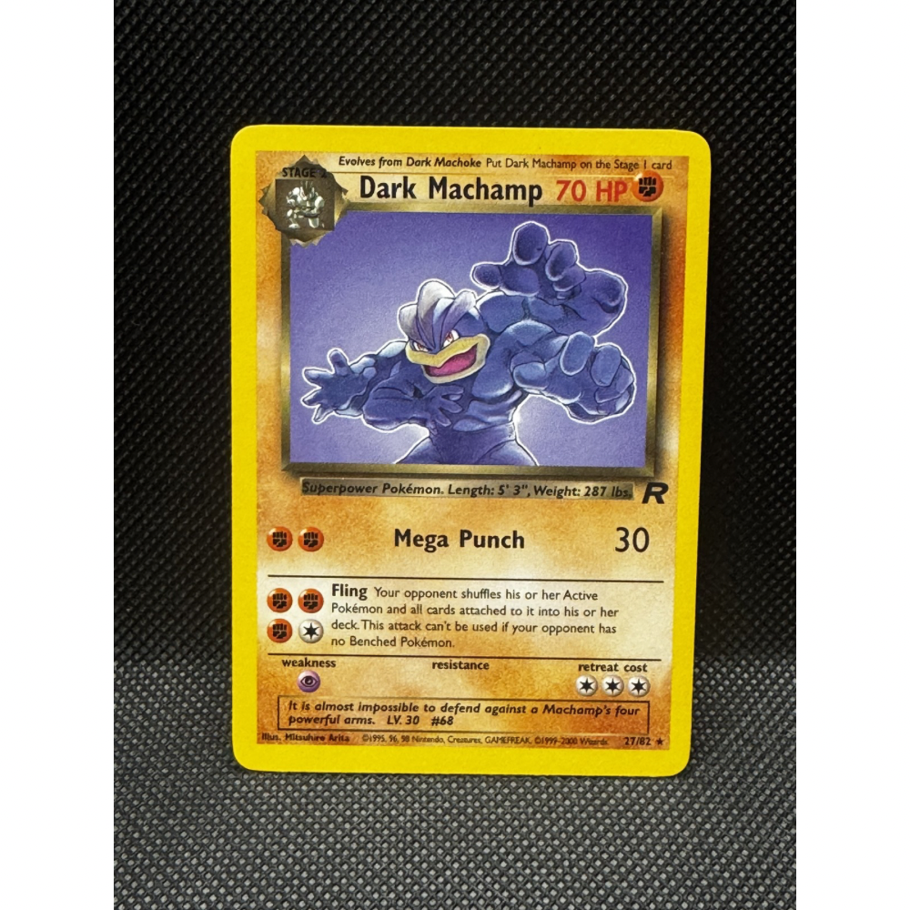 Dark Machamp 27/82 - Team Rocket