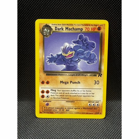 Dark Machamp 27/82 - Team Rocket