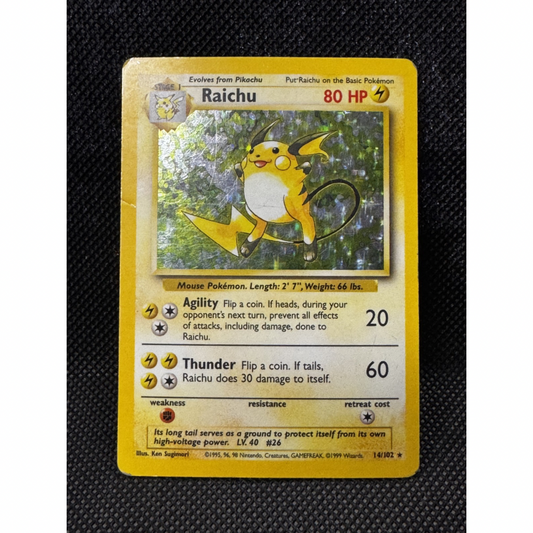 Raichu 14/102 - Base Set