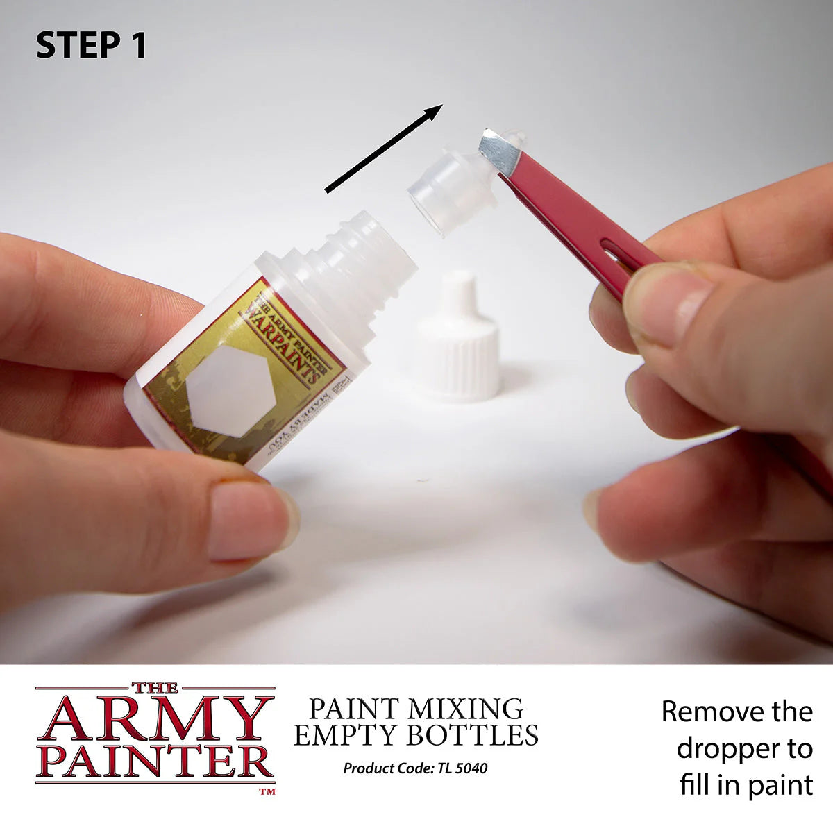 The Army Painter - Paint Mixing Empty Bottles