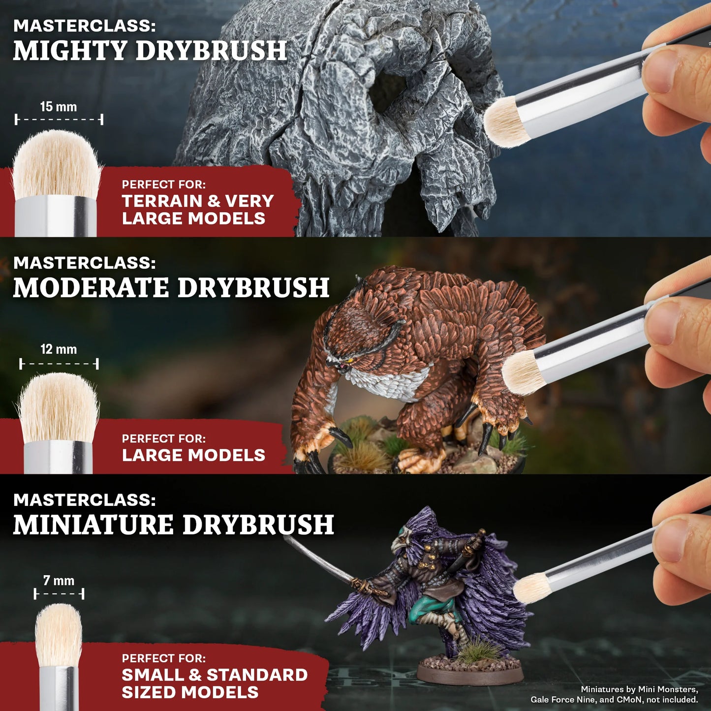 The Army Painter - Masterclass Drybrush Set