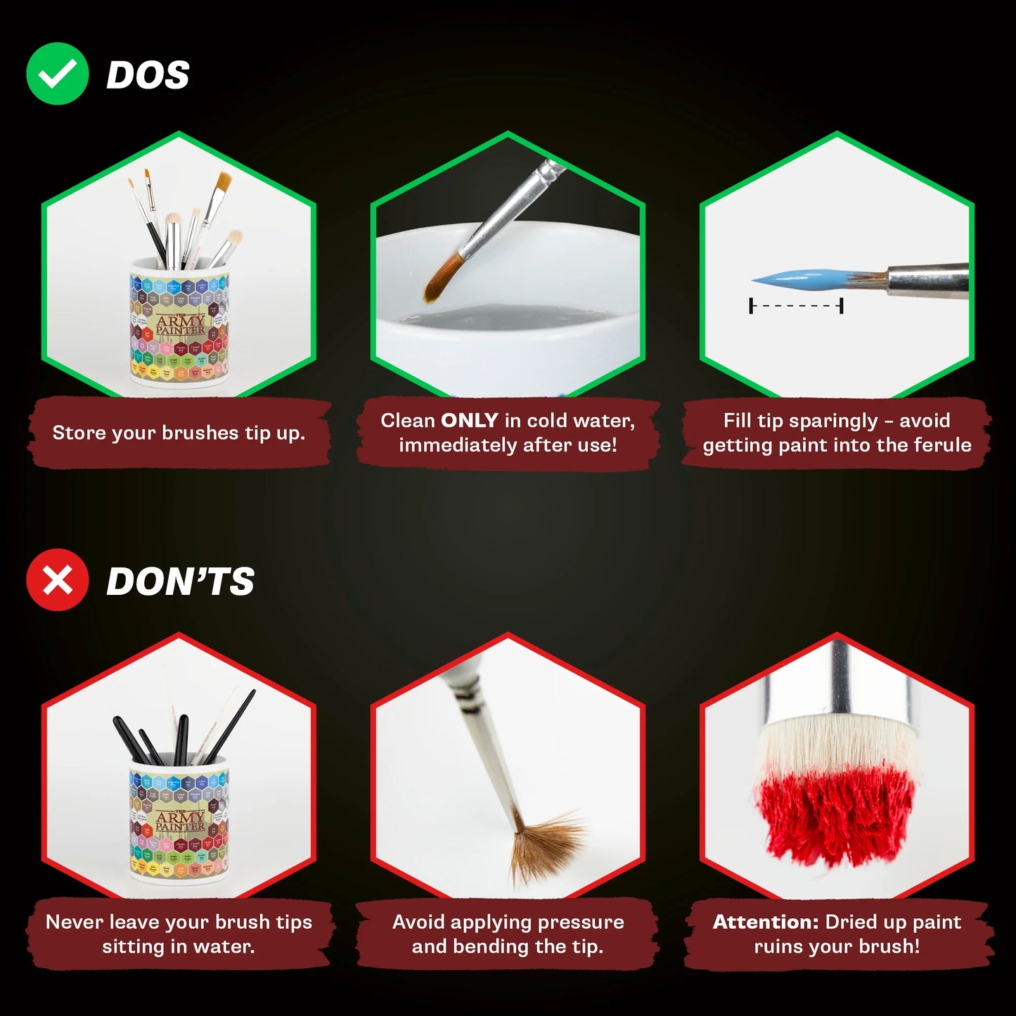 The Army Painter - Most Wanted Brush Set
