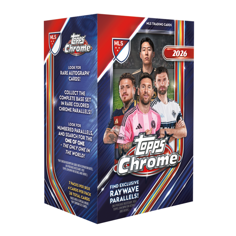 Topps Chrome® Major League Soccer 2026 - Value Box