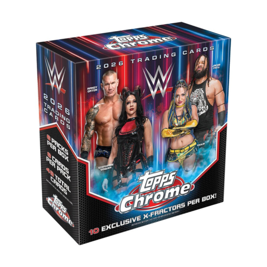 Topps Chrome WWE 2026 - Mega Box