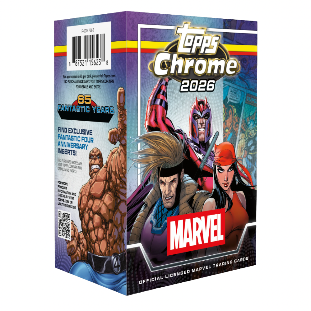 Topps Chrome Marvel Comics 2026 - Value Box