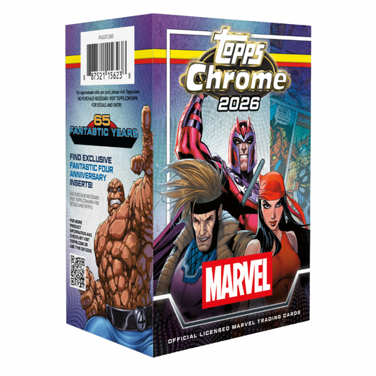 Topps Chrome Marvel Comics 2026 - Value Box