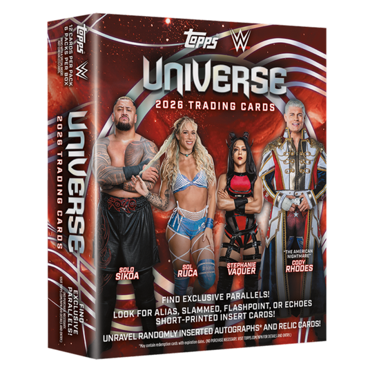 Topps WWE Universe 2026 - Mega Box